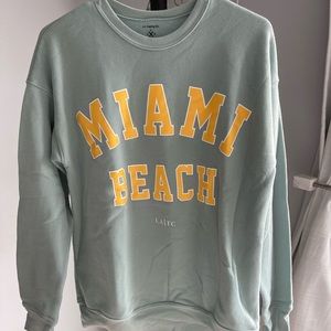 miami beach sweatshirt